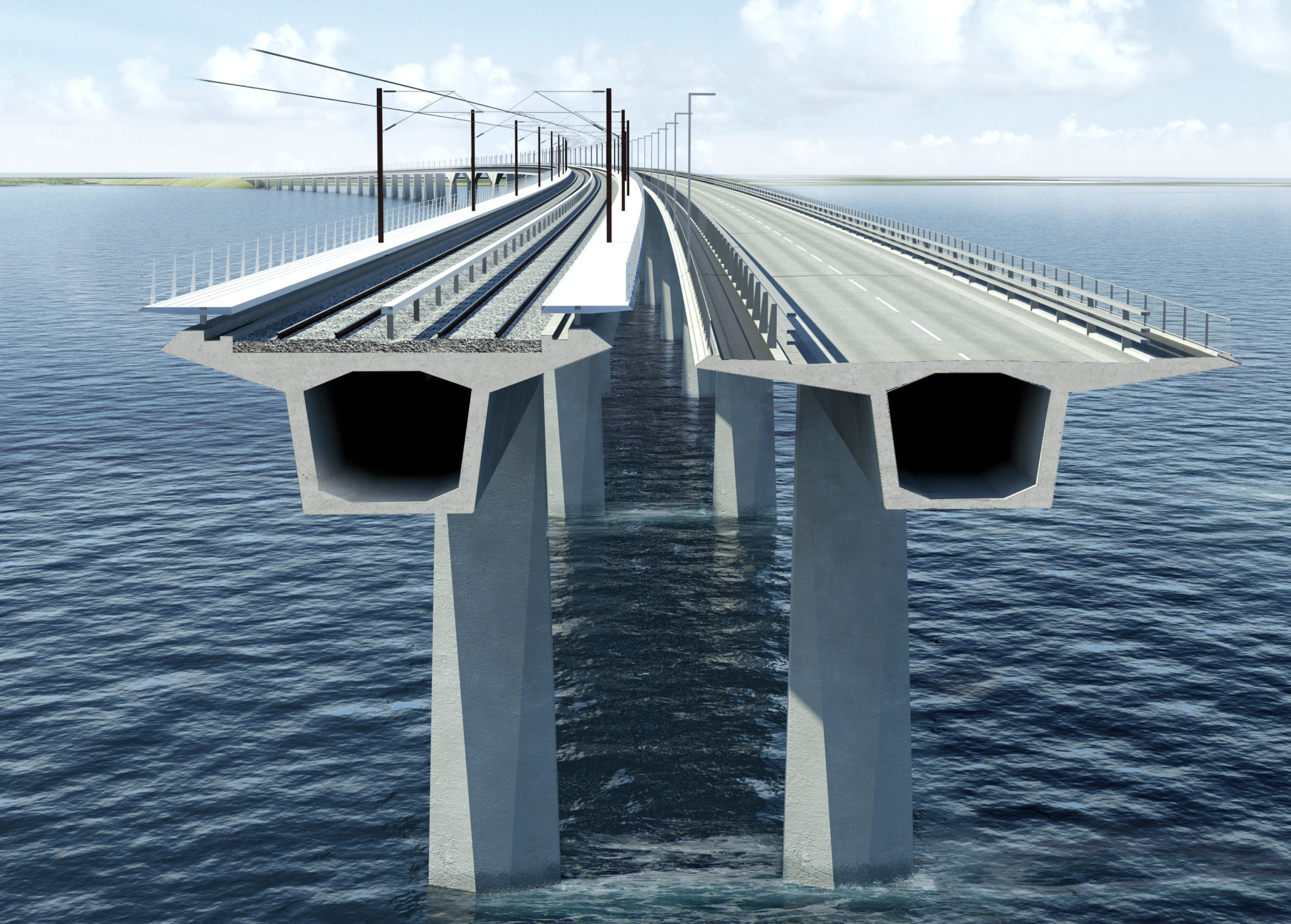 Ny bro tværsnit
